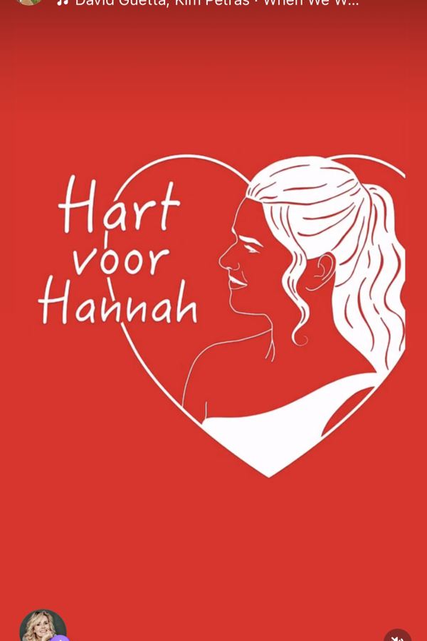 Instagram-post van Hart voor Hannah